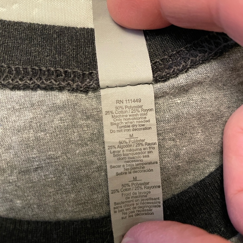 Next Level Apparel Raglan Baseball Tee Medium Great Condition - Picture 6 of 11